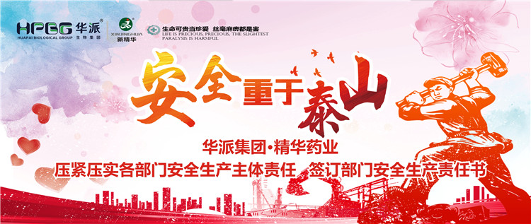 安全沉于泰山 |华派集团&bull;豪门国际官网药业压紧压实各部门安全出产主体责任 签定部门安全出产责任书